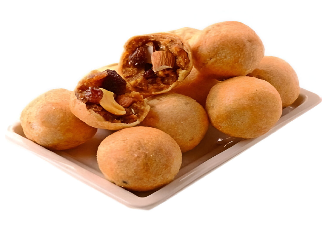 Jamnagar's famous dry fruit kachori and dry kachori – authentic Gujarati snacks packed with rich dry fruits, spices, and unique flavors, perfect for festive occasions, family gatherings, and savoring the true taste of Jamnagar.