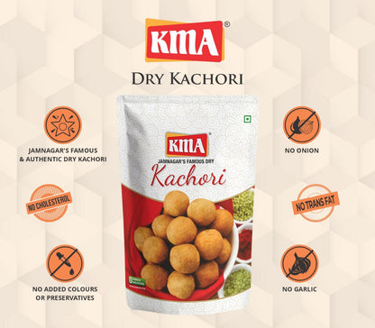 Whether you're enjoying a cozy evening at home, hosting a party, or need a quick snack to satisfy your cravings, KMA Dry Kachori is the perfect choice. It's a versatile snack that's loved by people of all ages. With a shelf life of 4 months, you can stock up on KMA Dry Kachori and relish its delightful flavors whenever you please. It's a snack that brings the taste of Jamnagar, India right to your doorstep. 